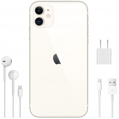 iPhone 11 with 64GB Memory - White iPhone 11 with 64GB Memory - White